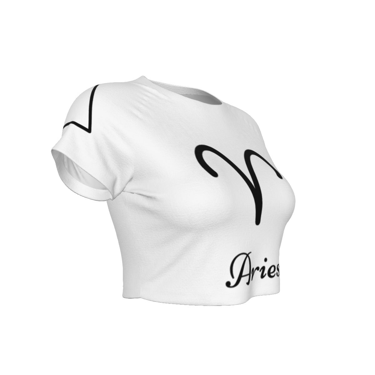 Aries Women's Raglan Cropped T-shirt
