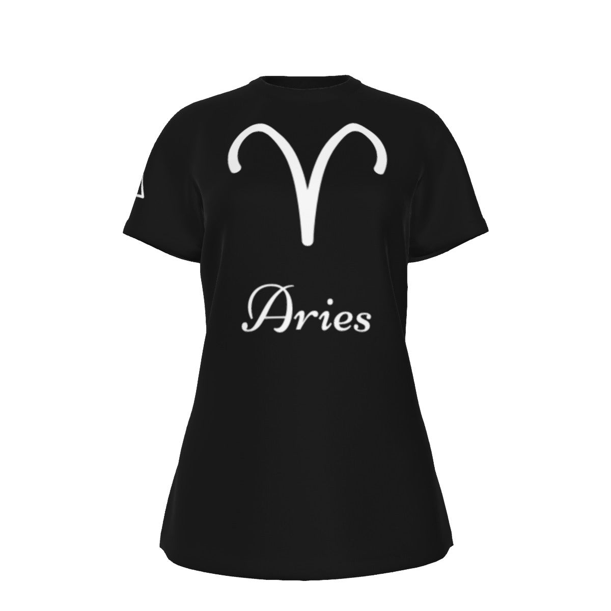 Aries Women's Round Neck T-Shirt | 190GSM Cotton