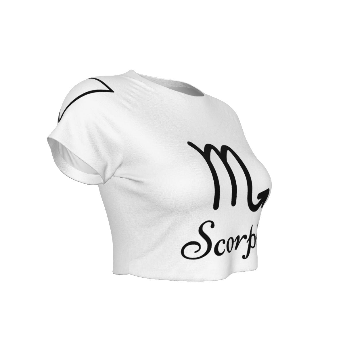 Scorpio Women's Raglan Cropped T-shirt