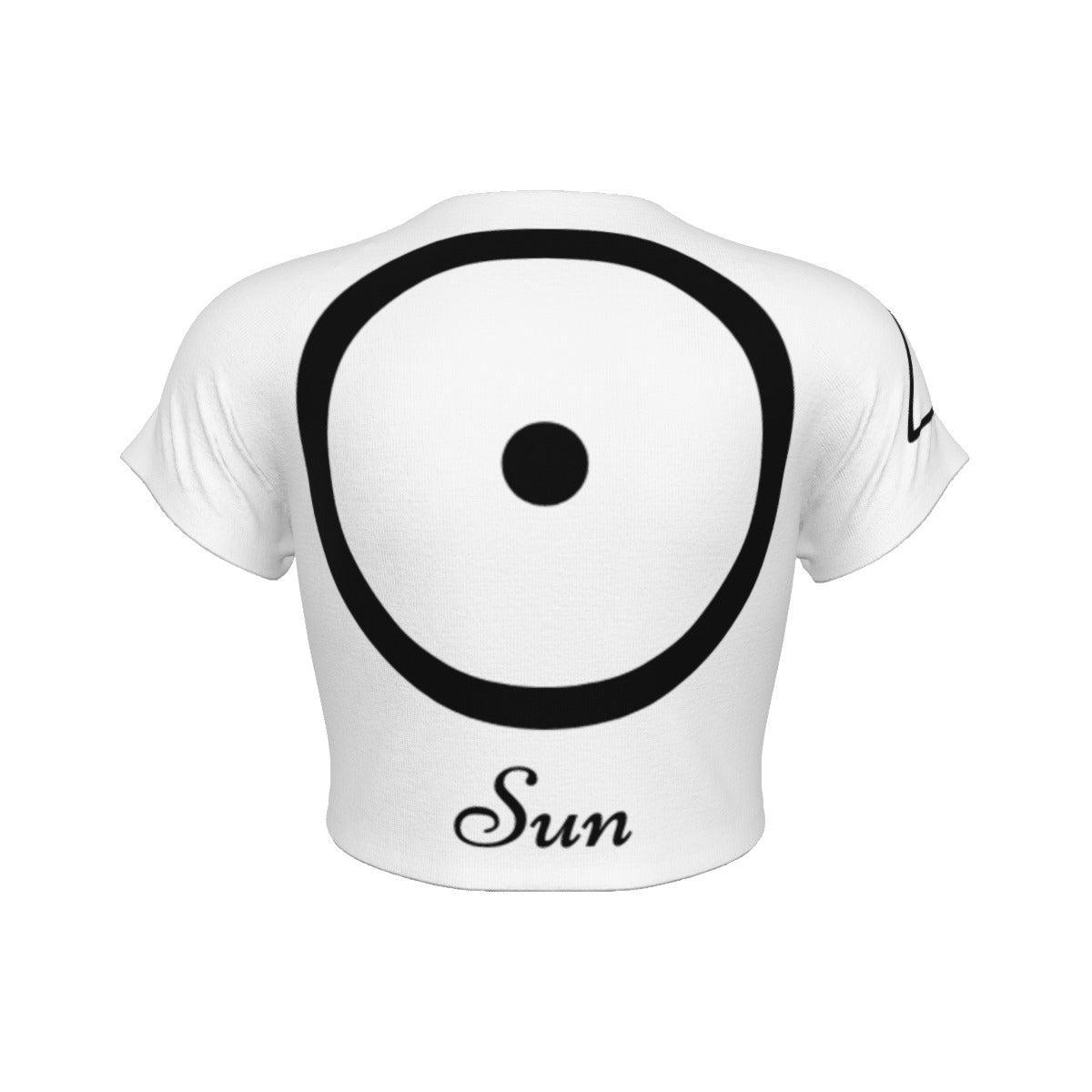 Leo Women's Raglan Cropped T-shirt