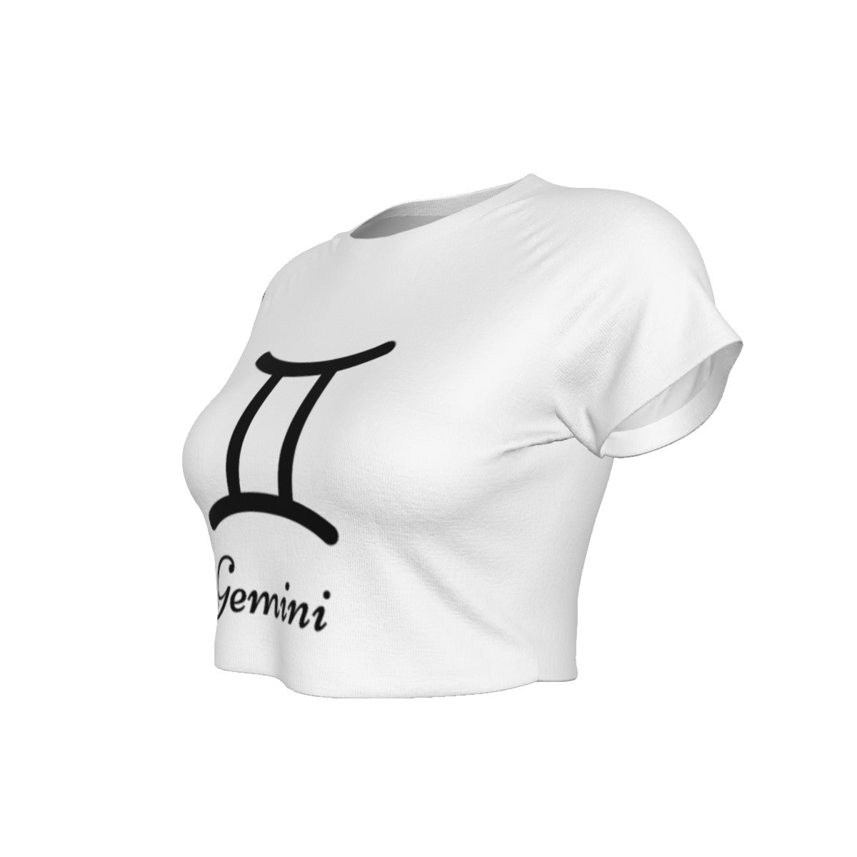 Gemini Women's Raglan Cropped T-shirt