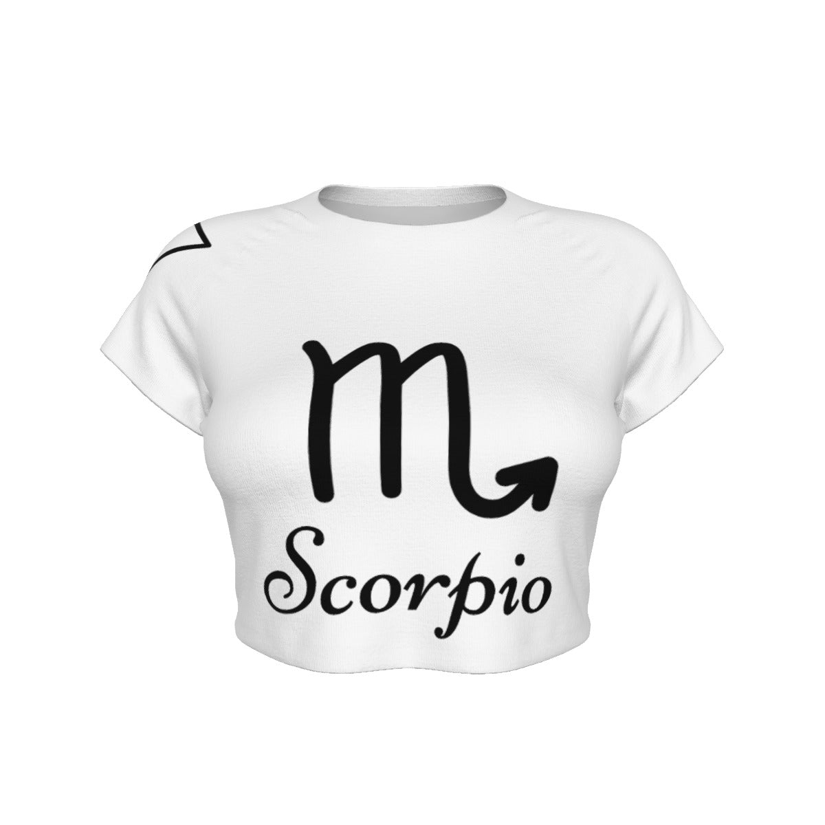 Scorpio Women's Raglan Cropped T-shirt
