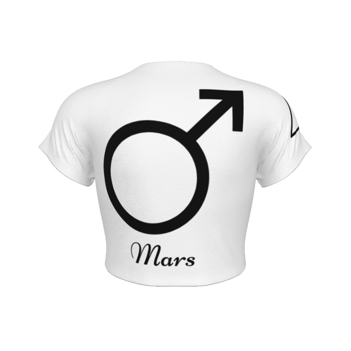 Aries Women's Raglan Cropped T-shirt