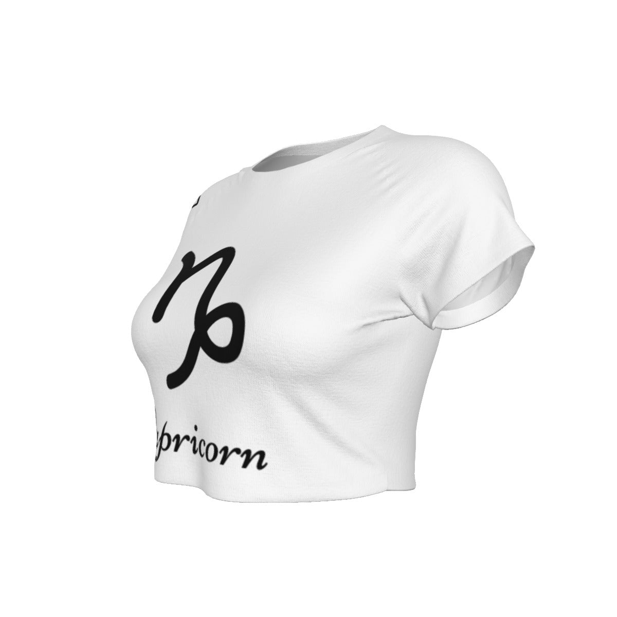 Capricorn Women's Raglan Cropped T-shirt
