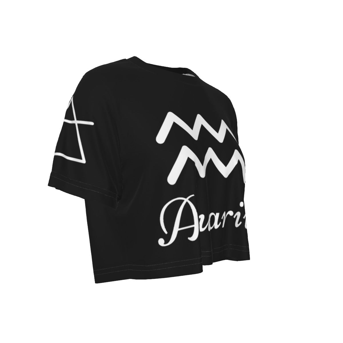 Aquarius Cropped T-Shirt