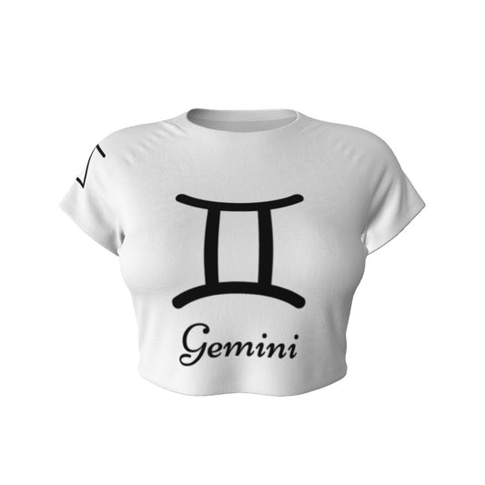 Gemini Women's Raglan Cropped T-shirt