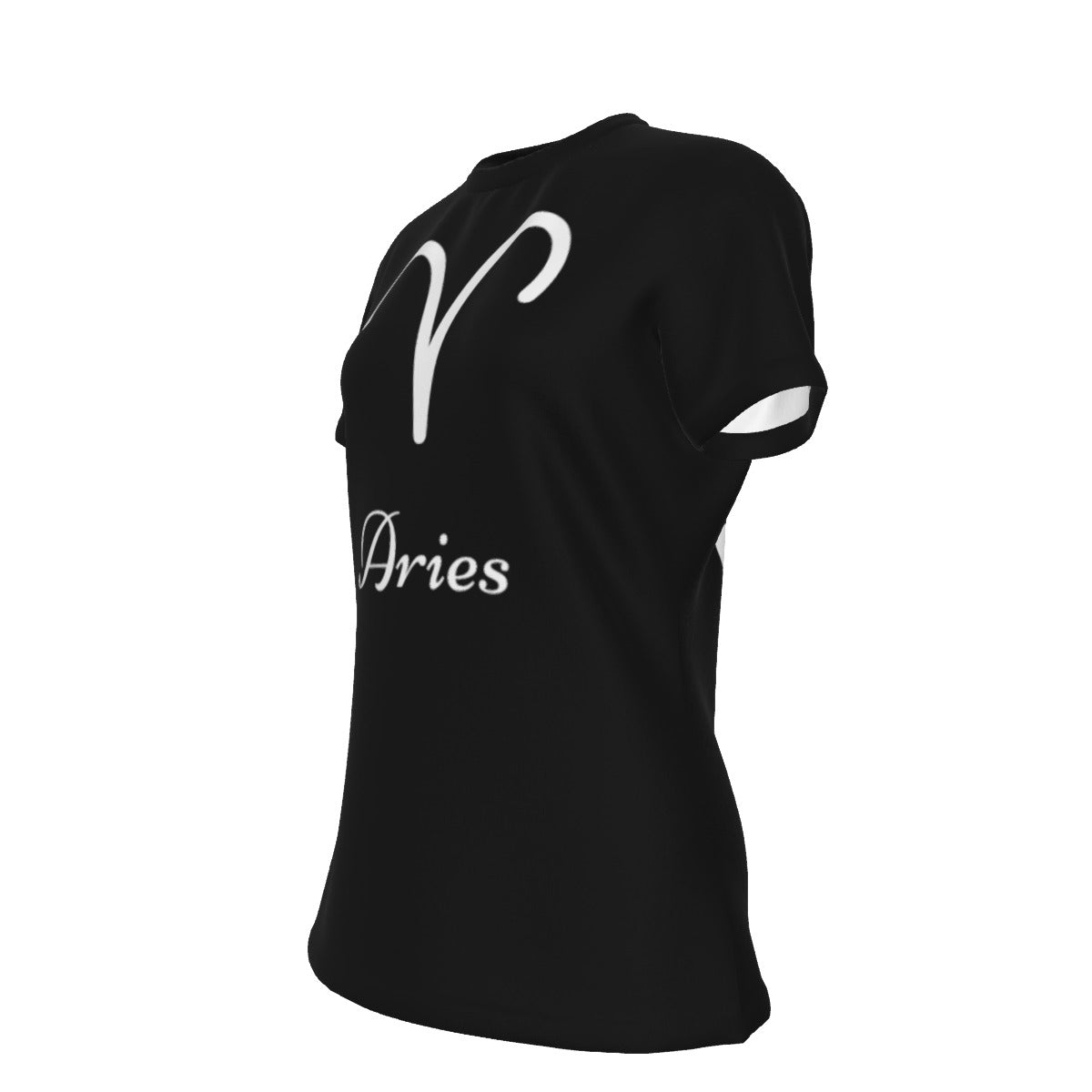 Aries Women's Round Neck T-Shirt | 190GSM Cotton