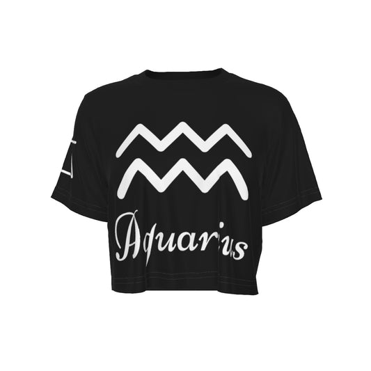 Aquarius Cropped T-Shirt