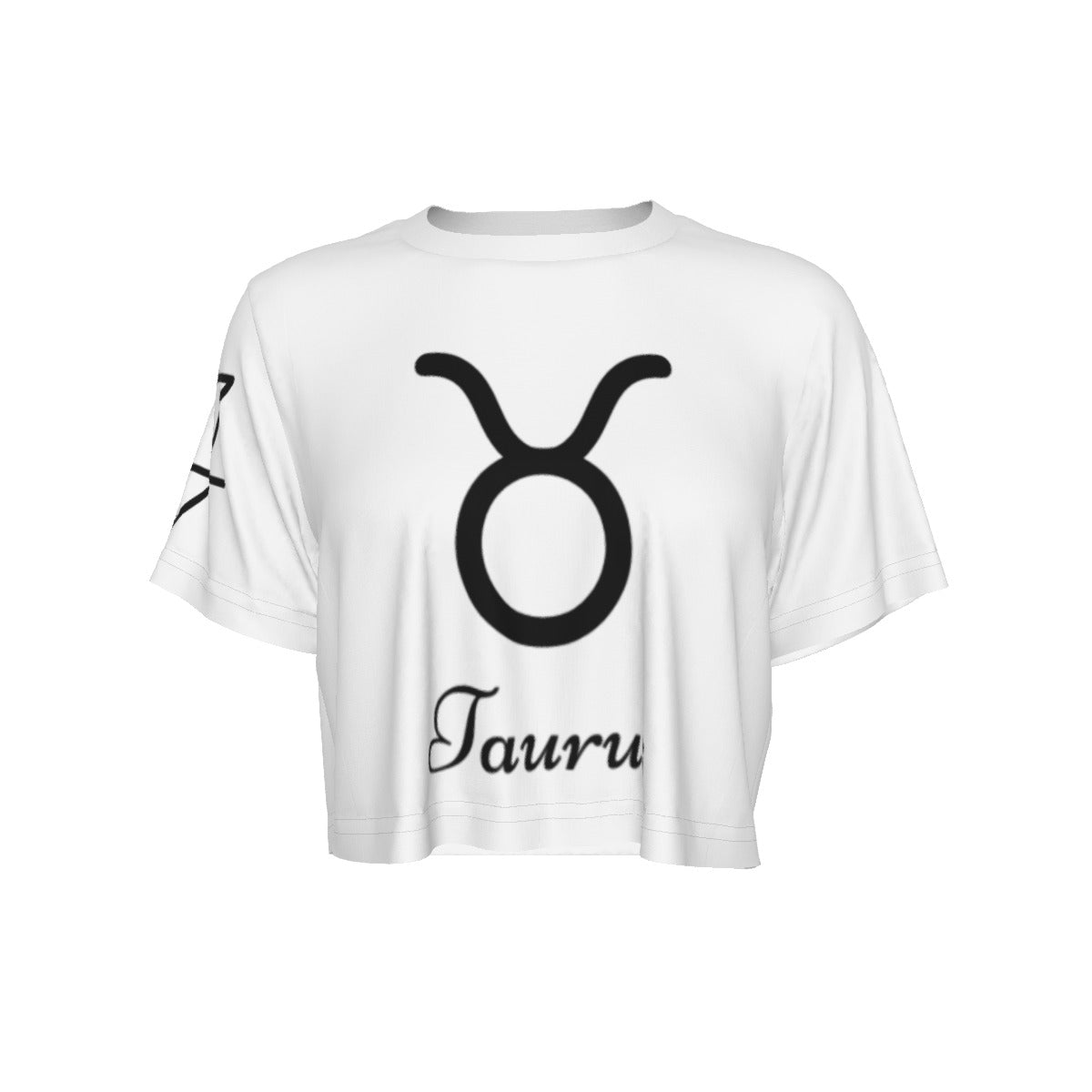 Taurus Print Cropped T-Shirt