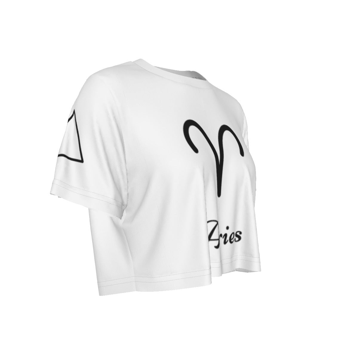 Aries Cropped T-Shirt
