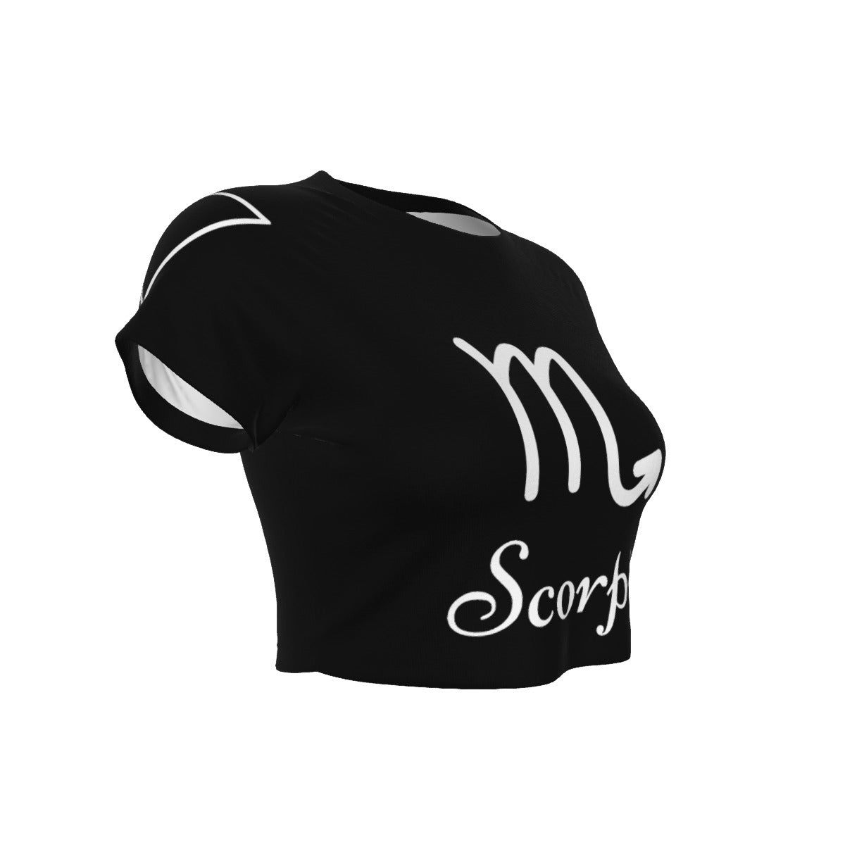 Scorpio Women's Raglan Cropped T-shirt