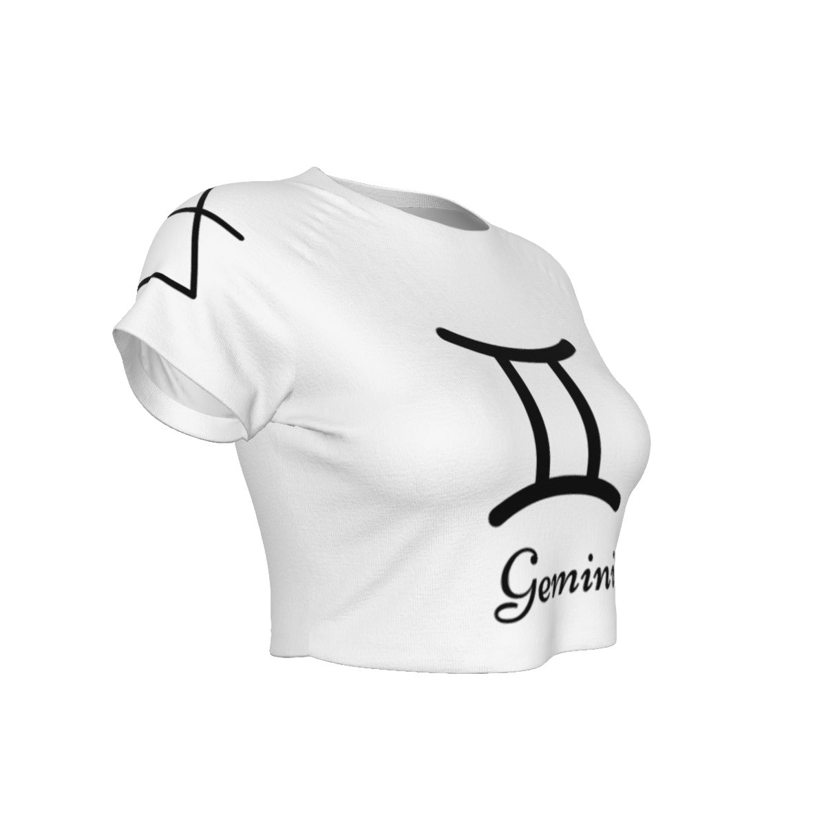 Gemini Women's Raglan Cropped T-shirt