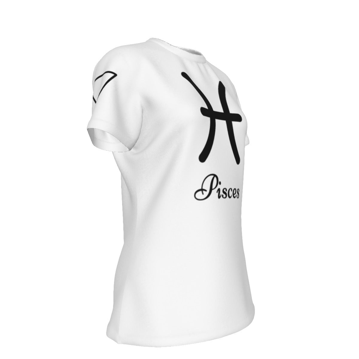 Pisces Women's Round Neck T-Shirt | 190GSM Cotton