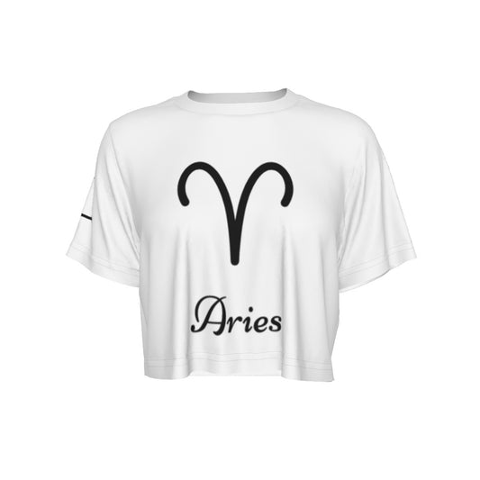Aries Cropped T-Shirt