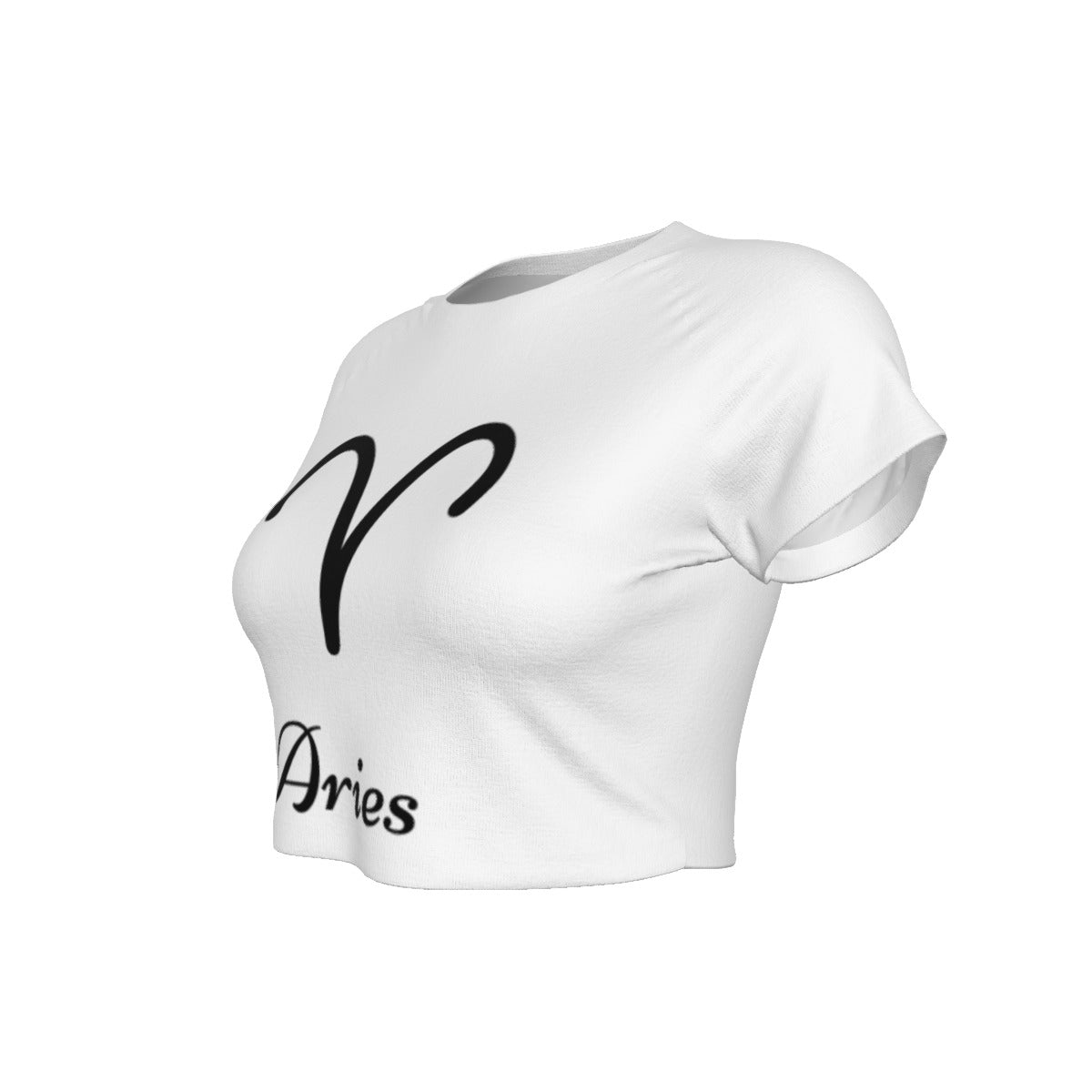 Aries Women's Raglan Cropped T-shirt