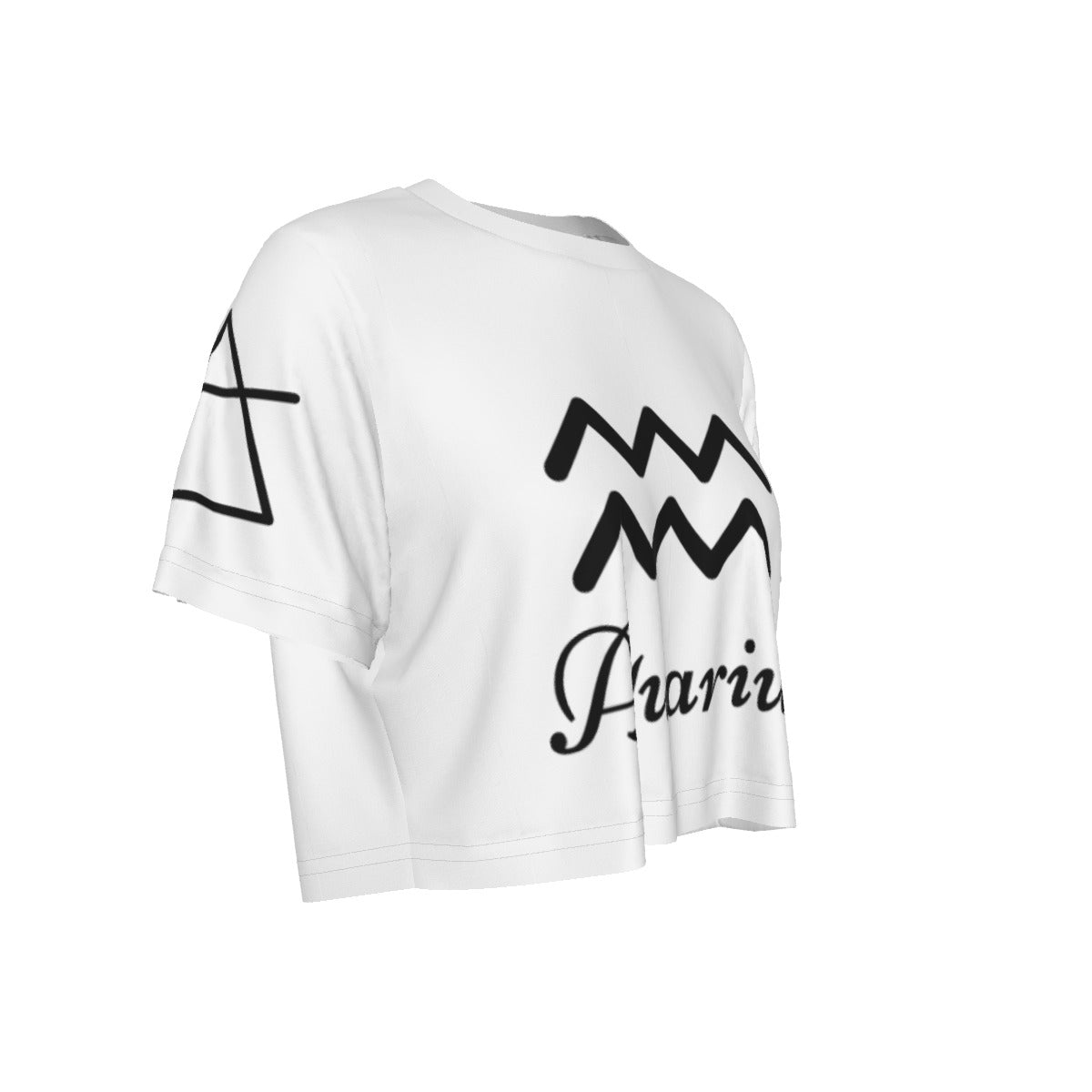 Aquarius Cropped T-Shirt