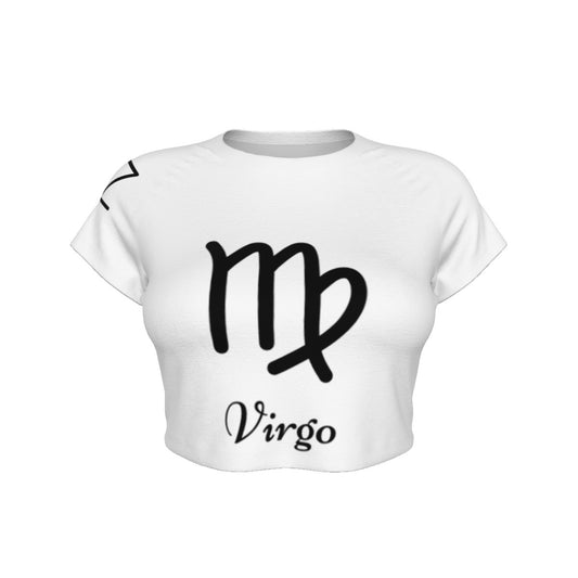 Virgo Women's Raglan Cropped T-shirt