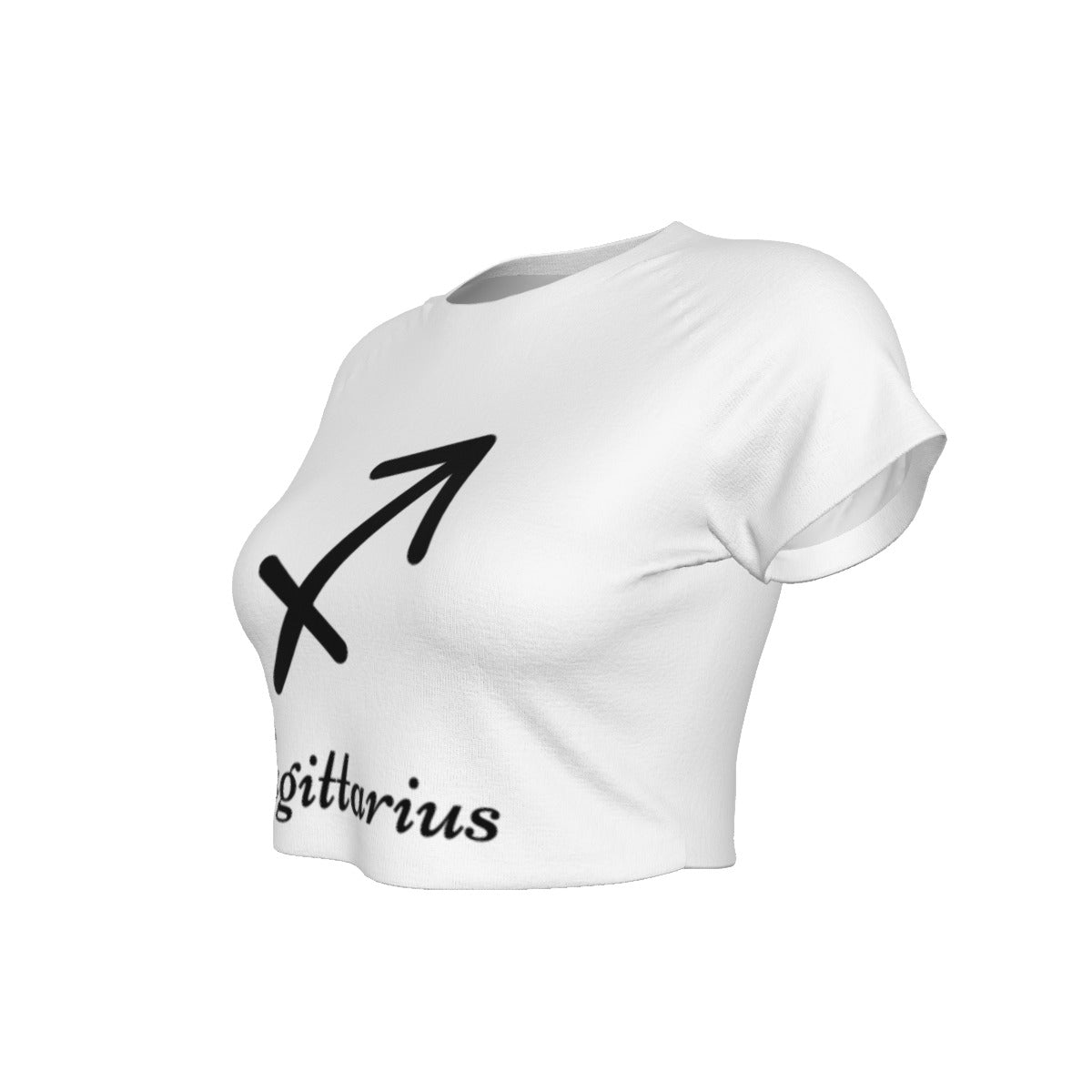 Sagittarius Women's Raglan Cropped T-shirt
