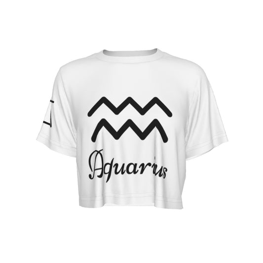 Aquarius Cropped T-Shirt