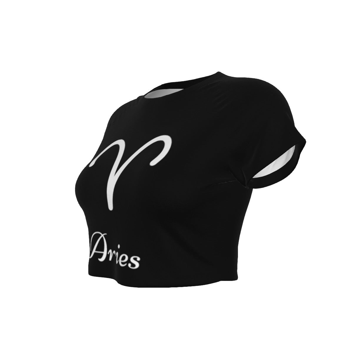 Aries Women's Raglan Cropped T-shirt