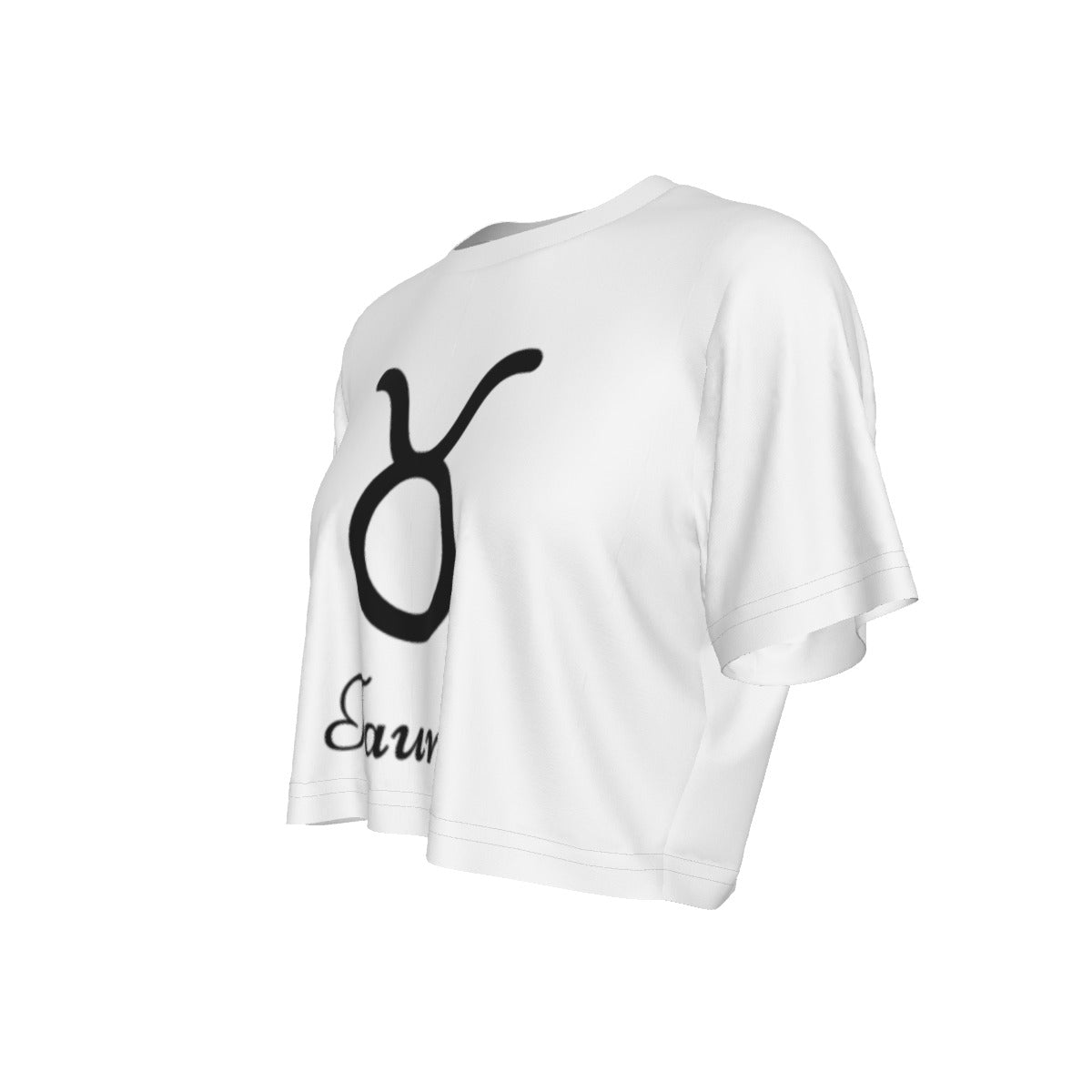 Taurus Print Cropped T-Shirt