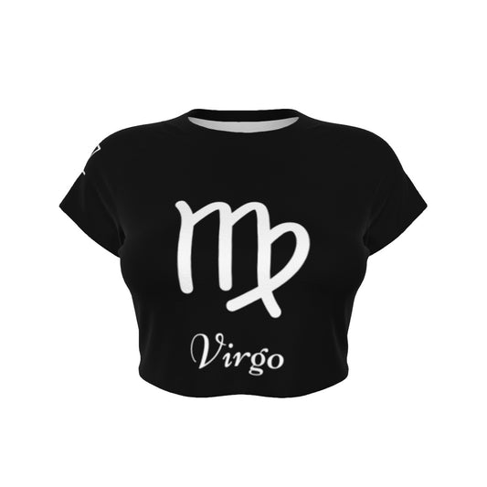 Virgo Women's Raglan Cropped T-shirt