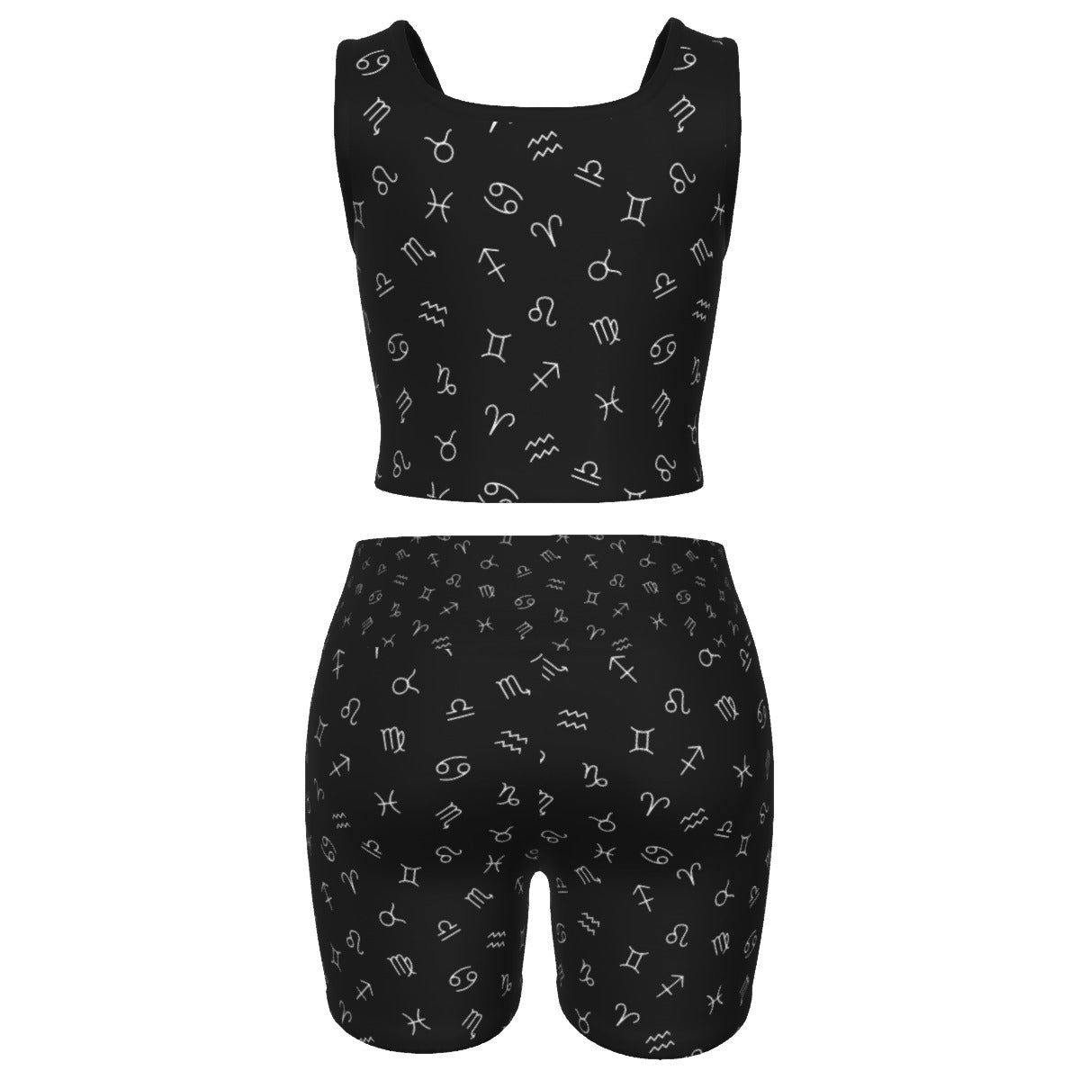 Zodiac Pattern Women's Yoga Set
