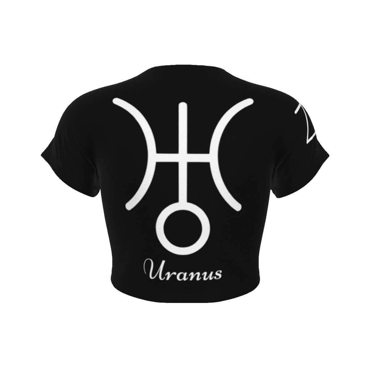 Aquarius Women's Raglan Cropped T-shirt