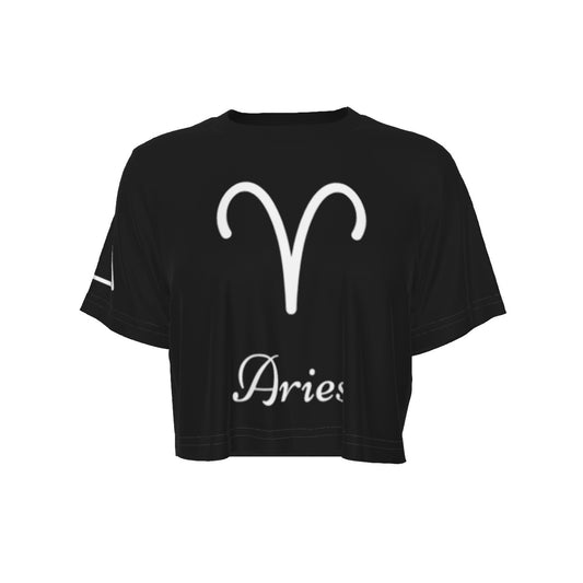 Aries Cropped T-Shirt