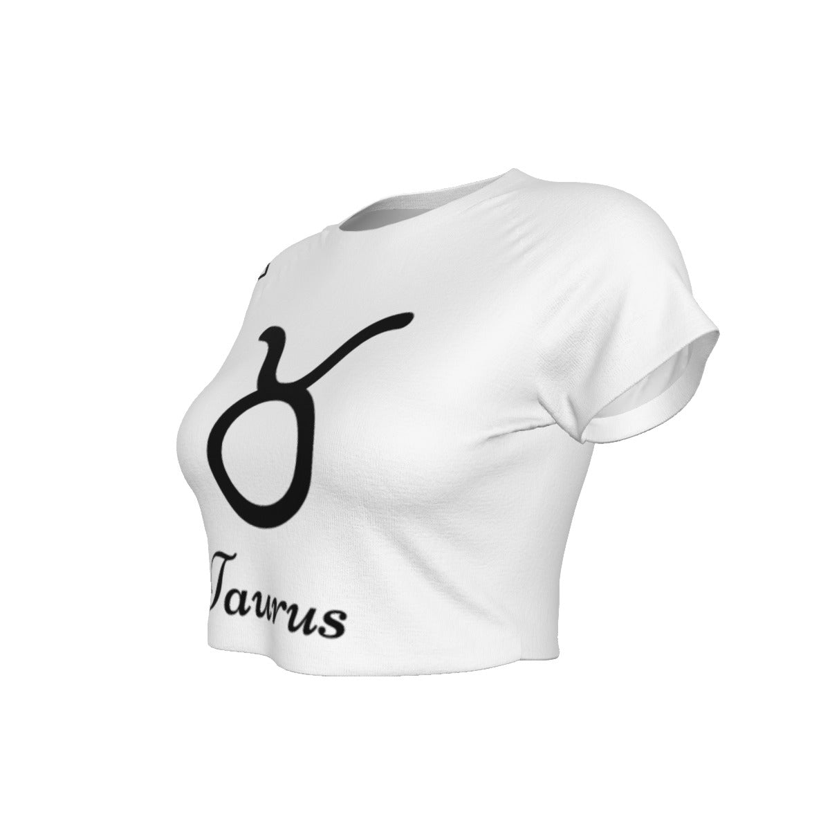 Taurus Women's Raglan Cropped T-shirt