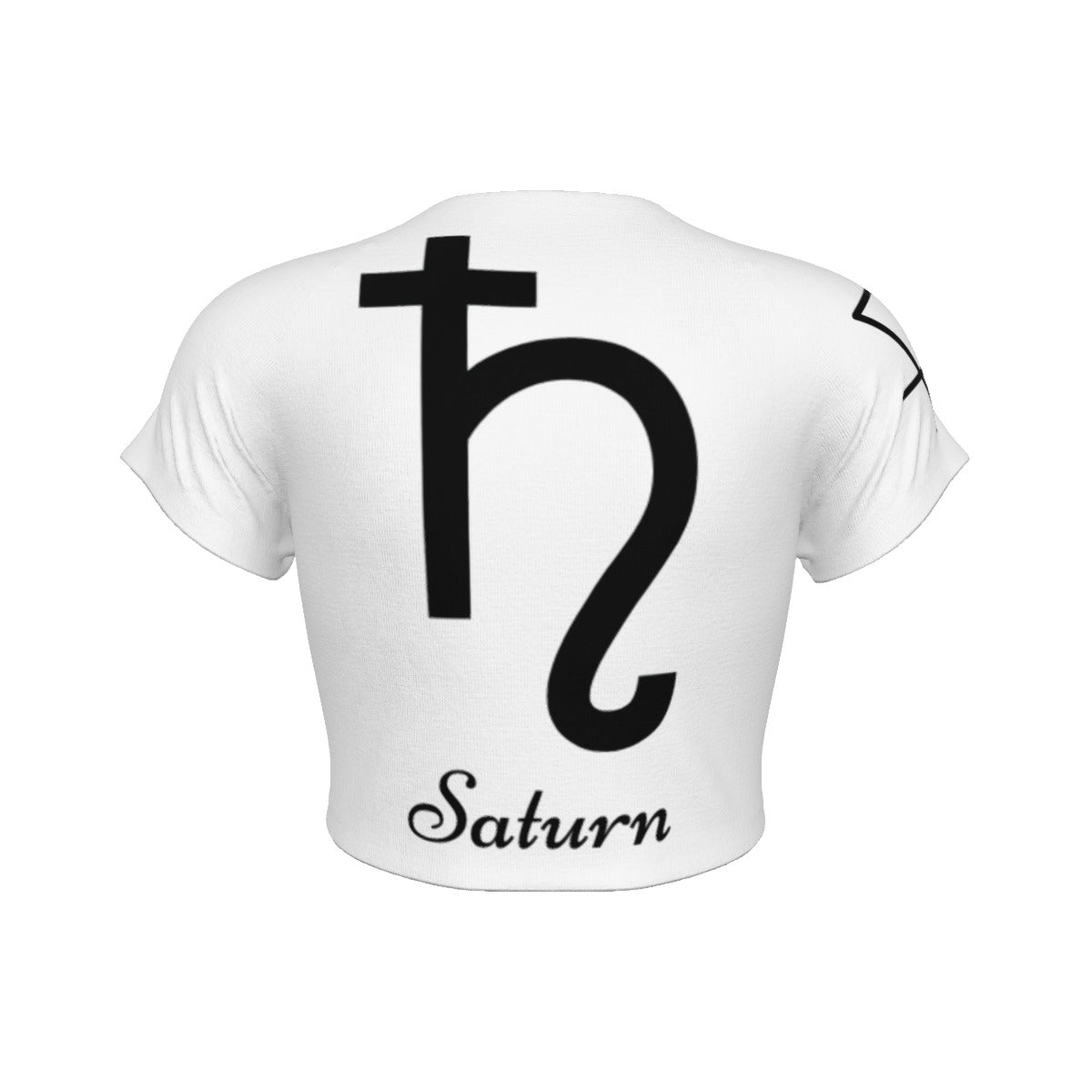 Capricorn Women's Raglan Cropped T-shirt