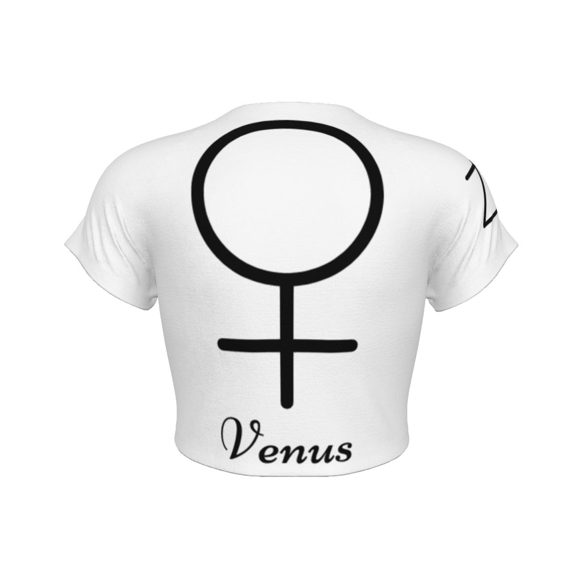 Libra Women's Raglan Cropped T-shirt